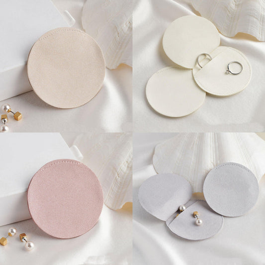 라운드 파우치 (1팩 20개) Microfiber Round Shape Pouches (20 pcs)