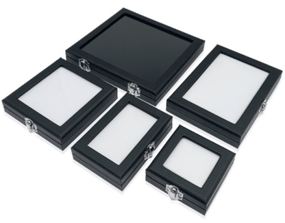 가죽 원석 보관함 Rectangular PU Gem Boxes