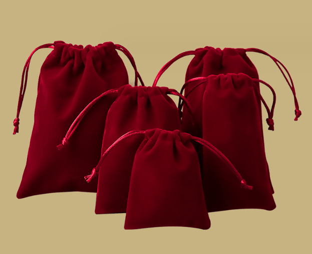 벨벳 파우치 (1팩 30개) String Velvet Pouch (30 pcs)